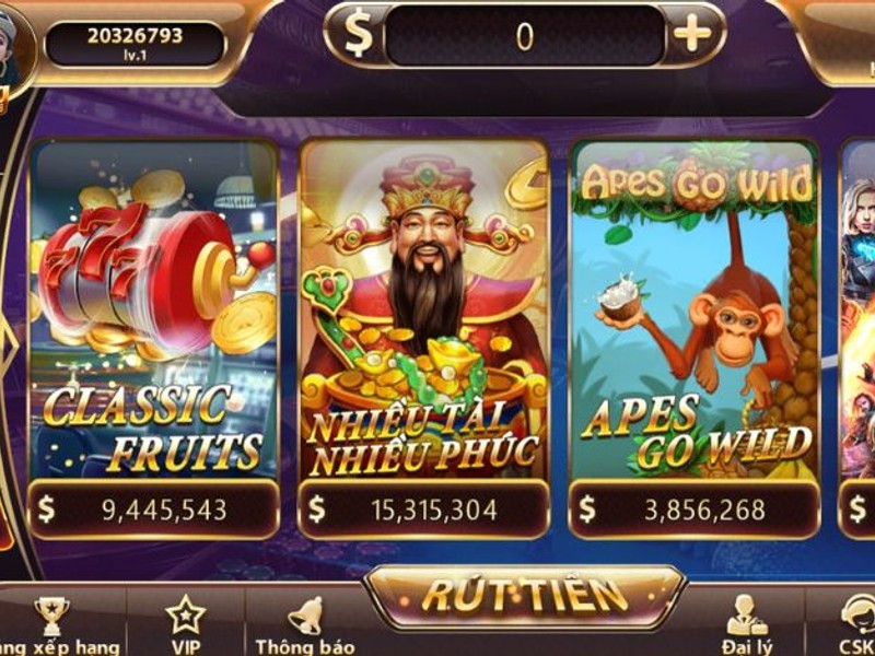 Kho game slot đa dạng tại nohu78