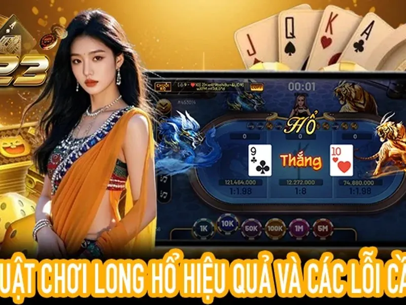 Bàn chơi Blackjack với người chia bài và các lá bài