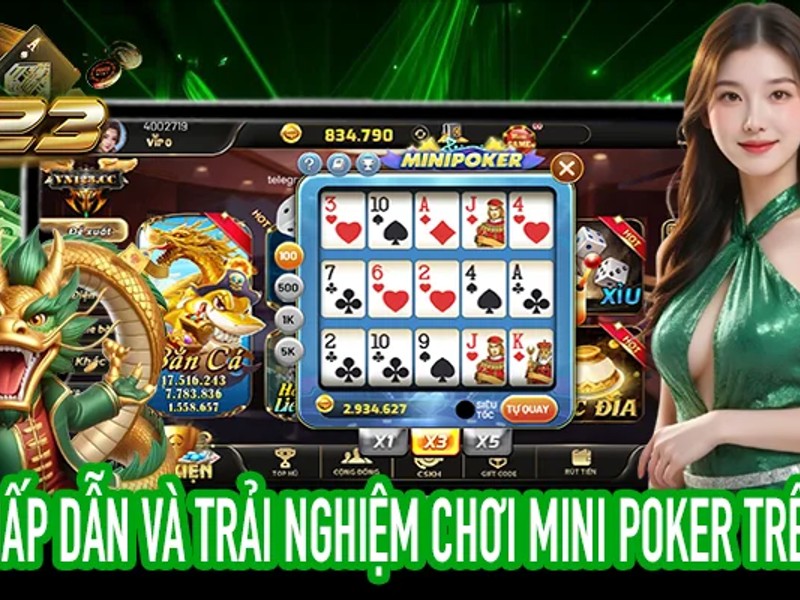 Các game bài trực tuyến tại nohu78