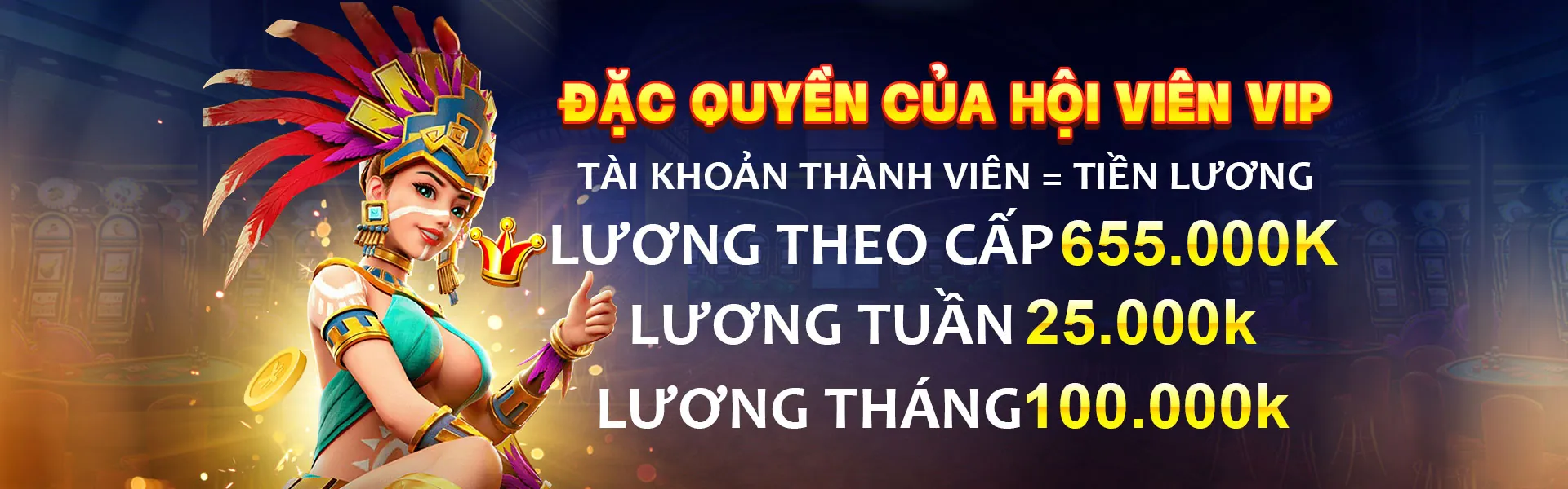 Hình ảnh chương trình VIP Nohu78 sang trọng